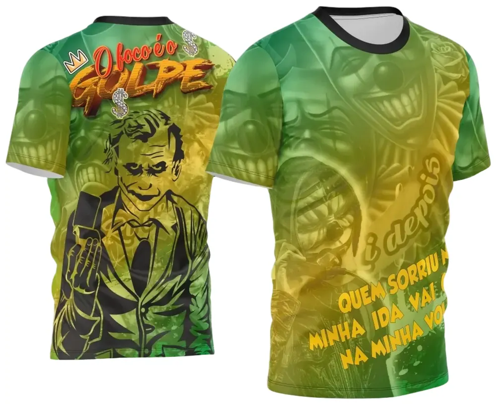 Arte Estampa Camisa Quebrada 2024 Modelo 14