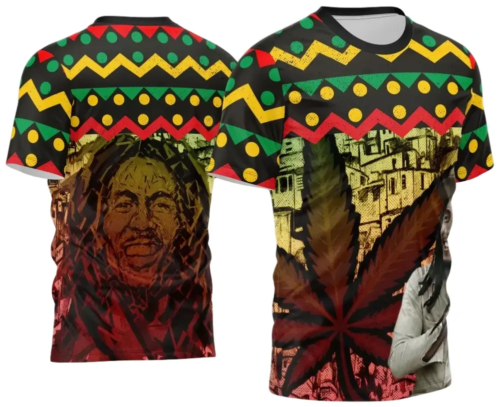 Arte Estampa Camisa Quebrada 2024 Modelo 13