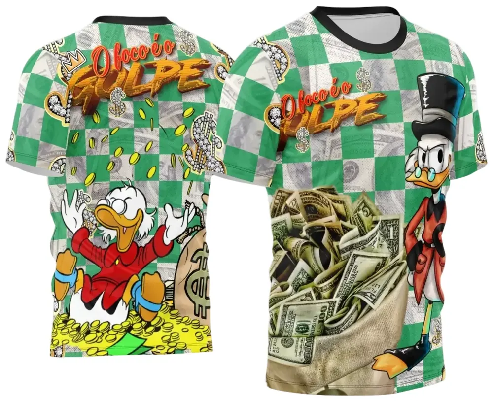 Arte Estampa Camisa Quebrada 2024 Modelo 12