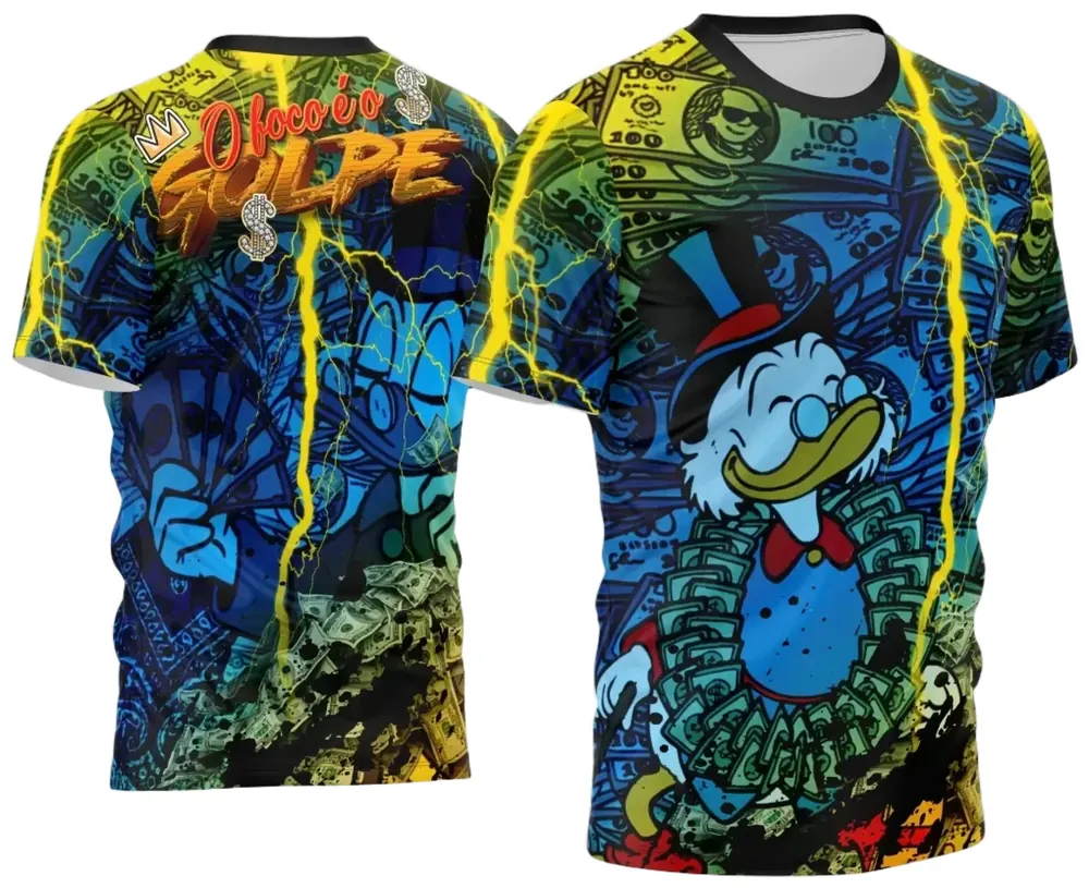 Arte Estampa Camisa Quebrada 2024 Modelo 09