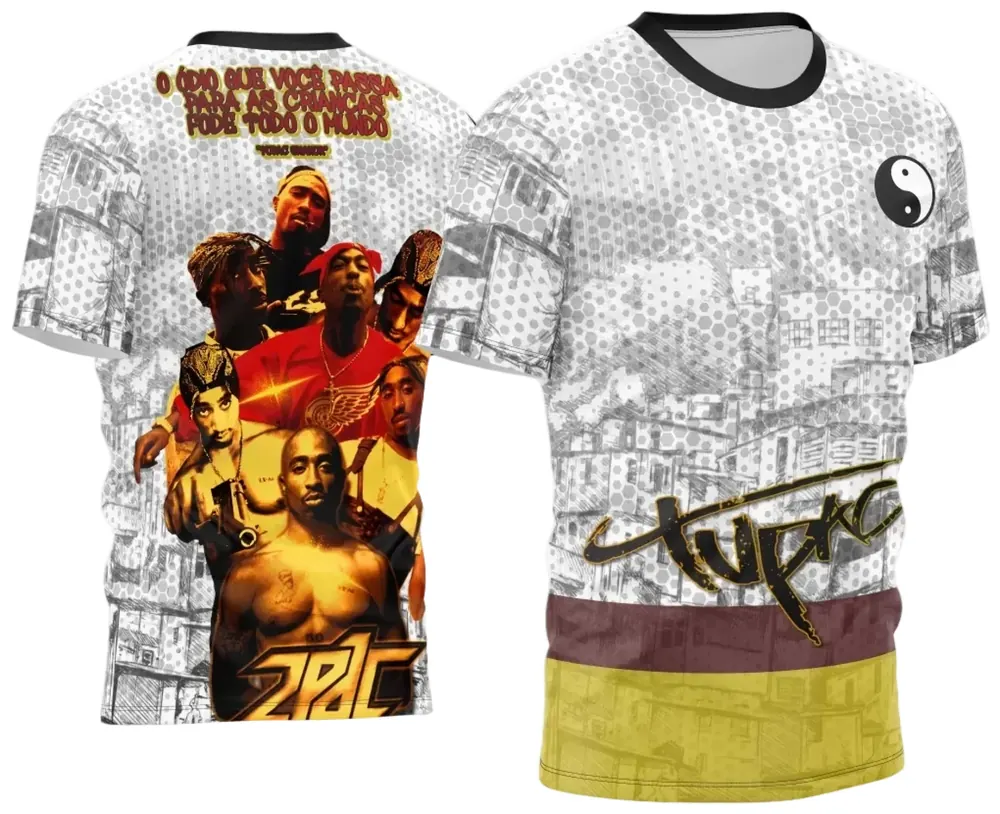 Arte Estampa Camisa Quebrada 2024 Modelo 05
