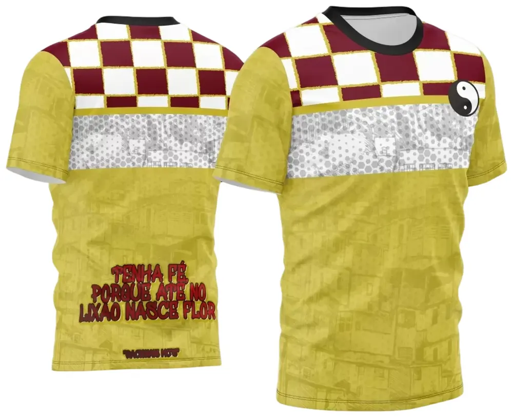Arte Estampa Camisa Quebrada 2024 Modelo 04