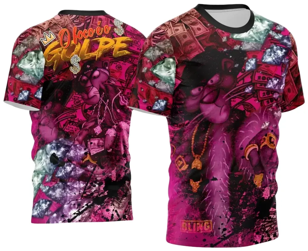 Arte Estampa Camisa Quebrada 2024 Modelo 02