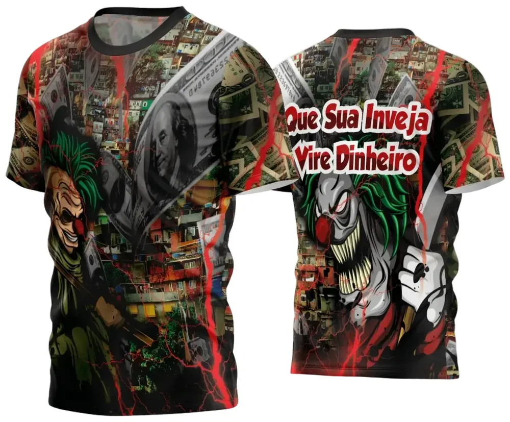 Arte Estampa Camisa Quebrada 2024 Modelo 111