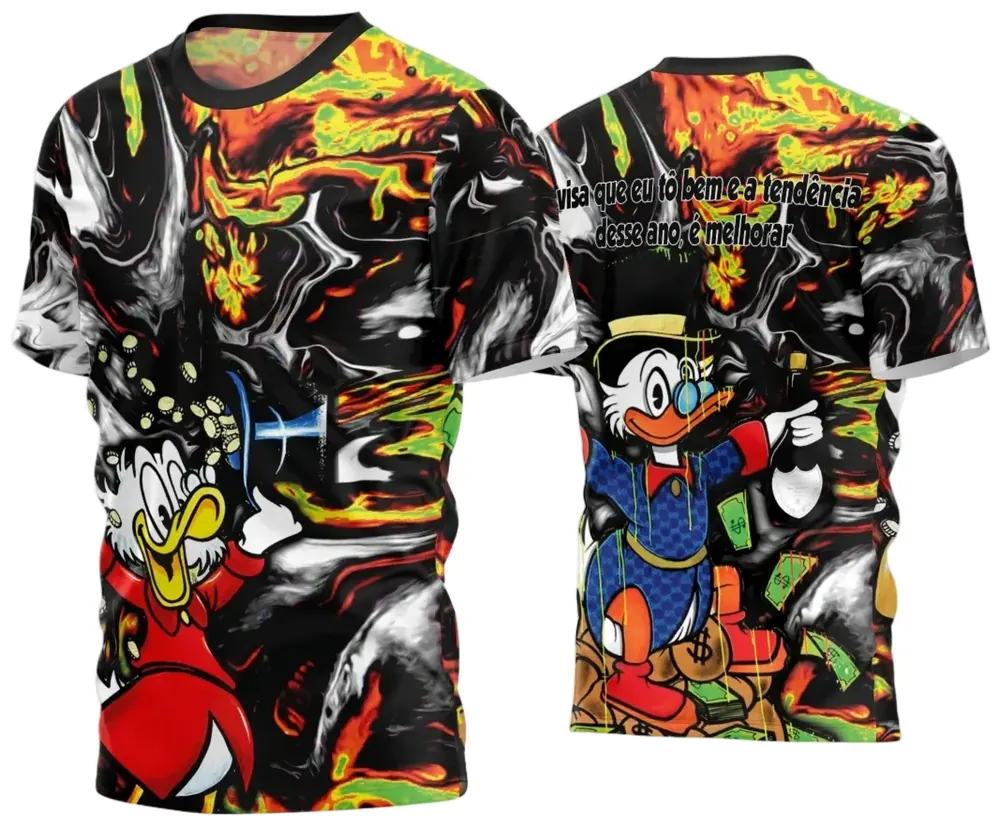 Arte Estampa Camisa Quebrada 2024 Modelo 108
