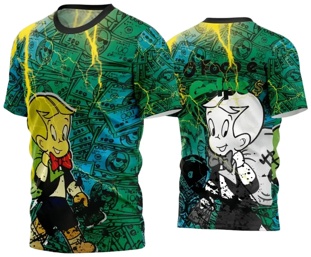 Arte Estampa Camisa Quebrada 2024 Modelo 107
