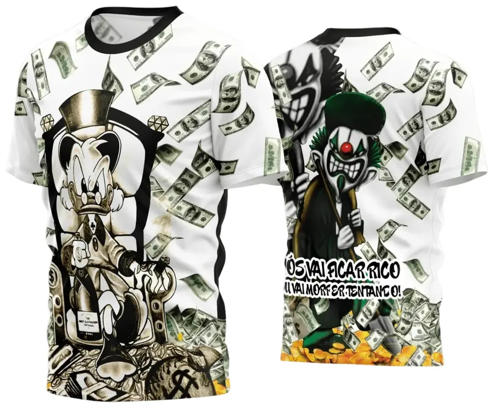 Arte Estampa Camisa Quebrada 2024 Modelo 100