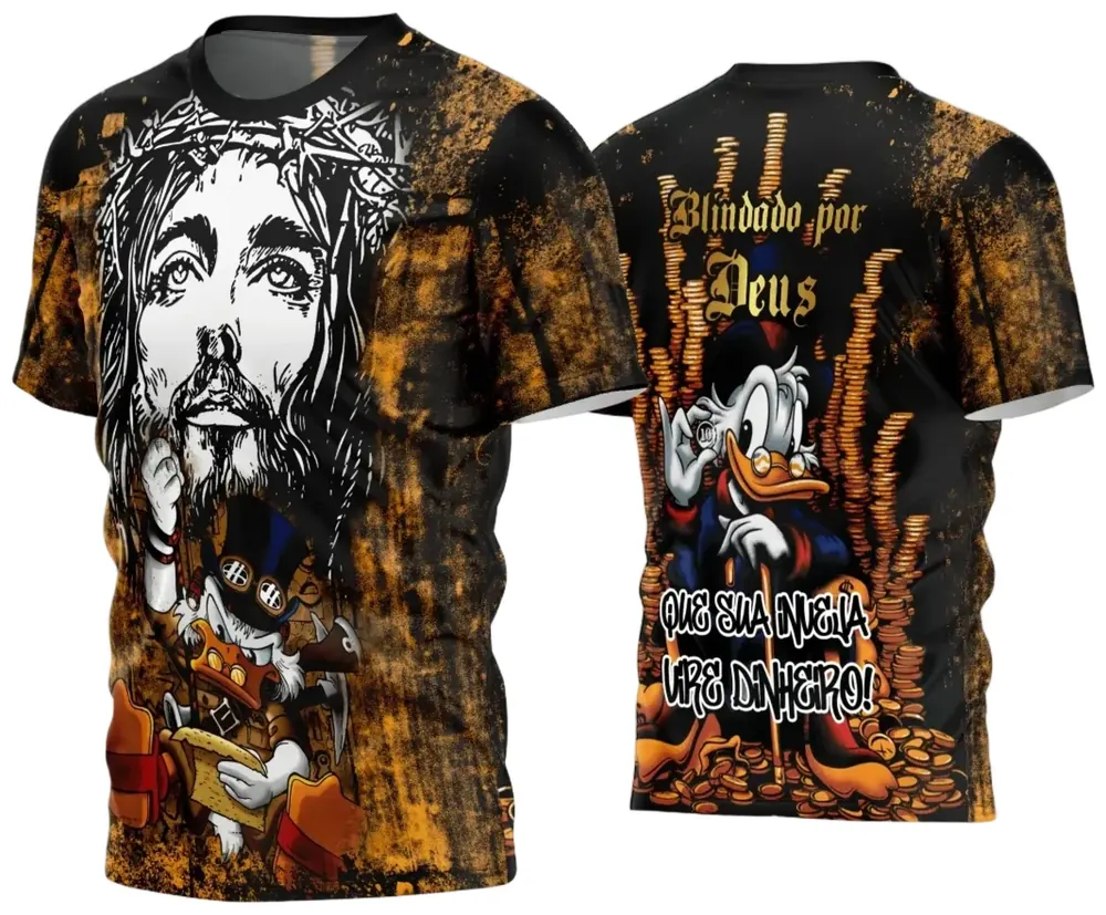 Arte Estampa Camisa Quebrada 2024 Modelo 98