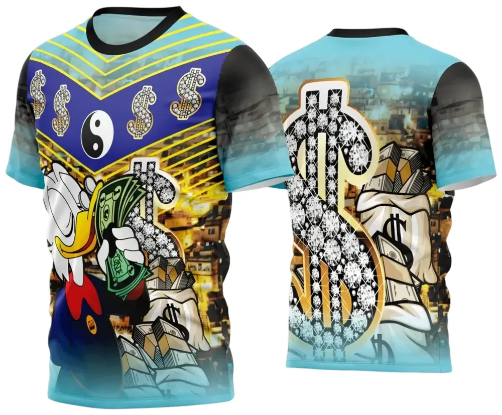 Arte Estampa Camisa Quebrada 2024 Modelo 96