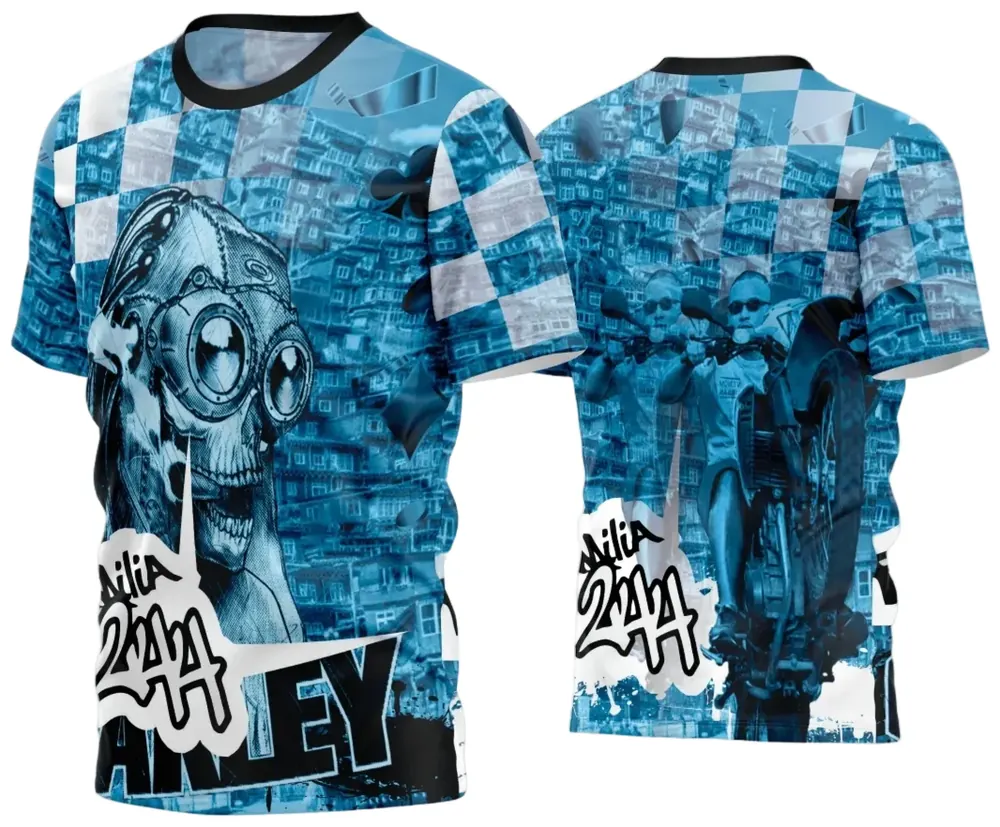 Arte Estampa Camisa Quebrada 2024 Modelo 87