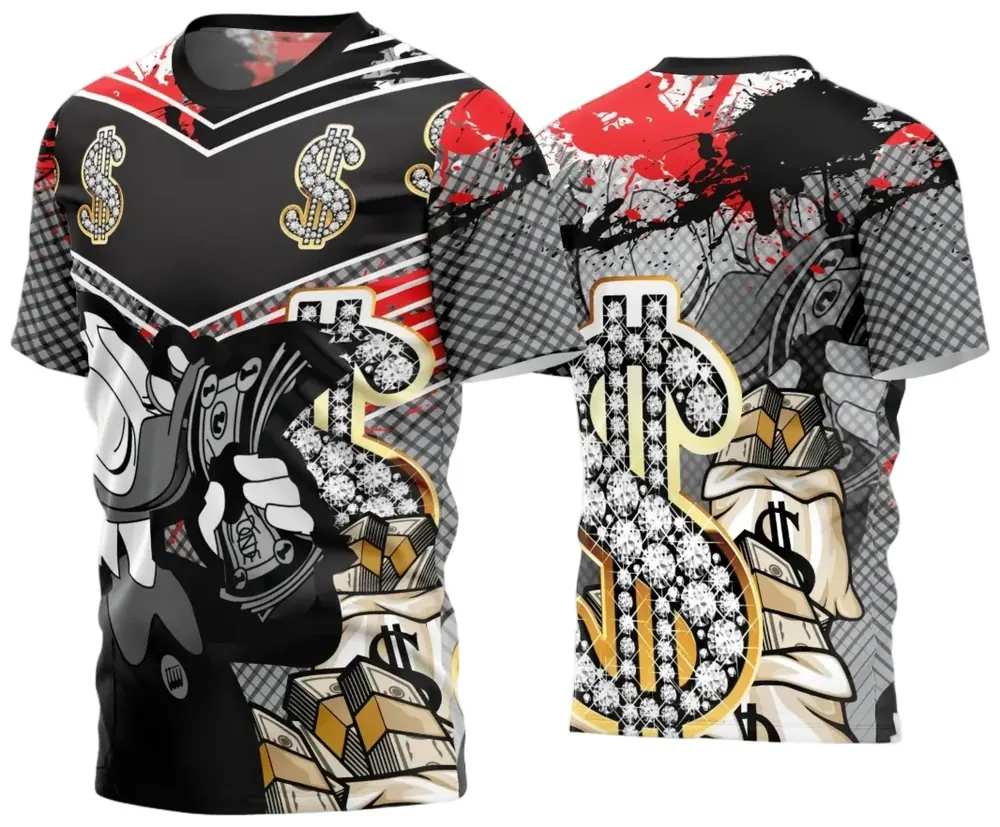 Arte Estampa Camisa Quebrada 2024 Modelo 71