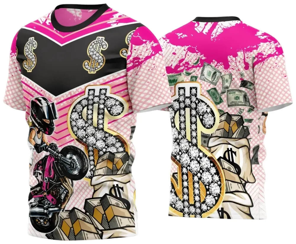 Arte Estampa Camisa Quebrada 2024 Modelo 69