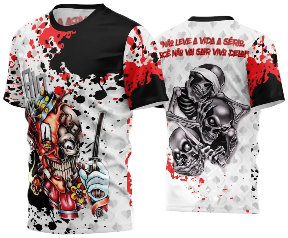 Arte Estampa Camisa Quebrada 2024 Modelo 58