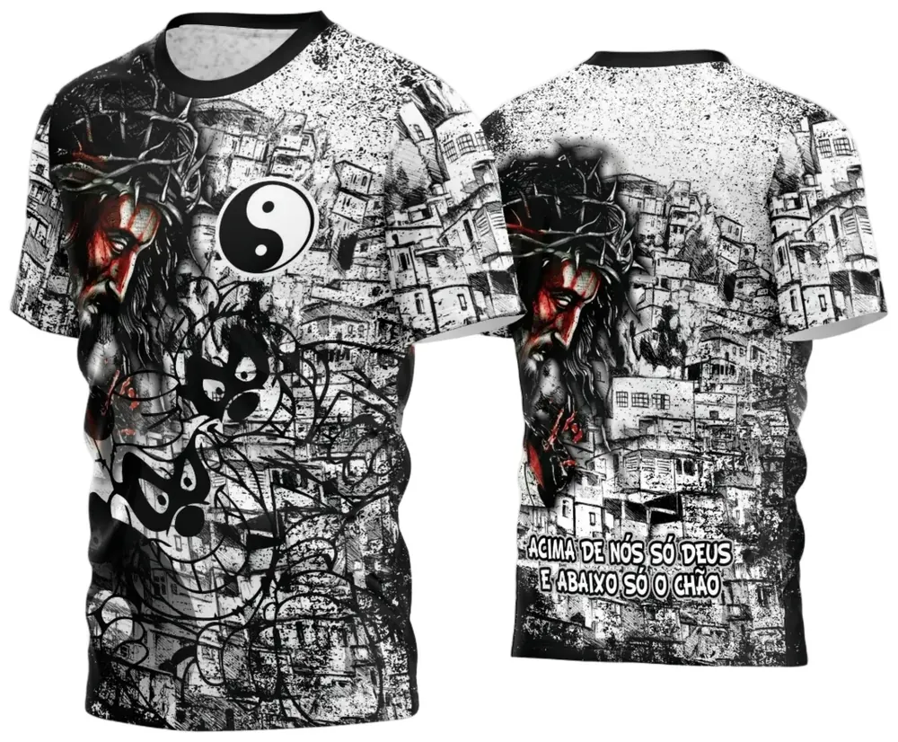 Arte Estampa Camisa Quebrada 2024 Modelo 56
