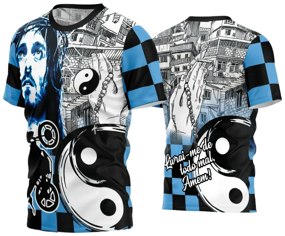 Arte Estampa Camisa Quebrada 2024 Modelo 49