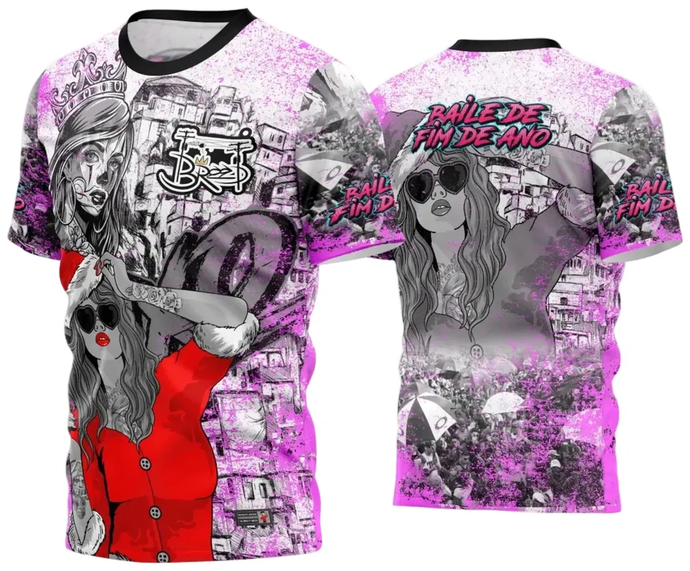 Arte Estampa Camisa Quebrada 2024 Modelo 44