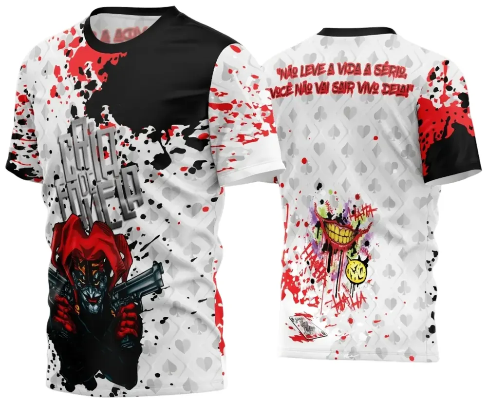 Arte Estampa Camisa Quebrada 2024 Modelo 43