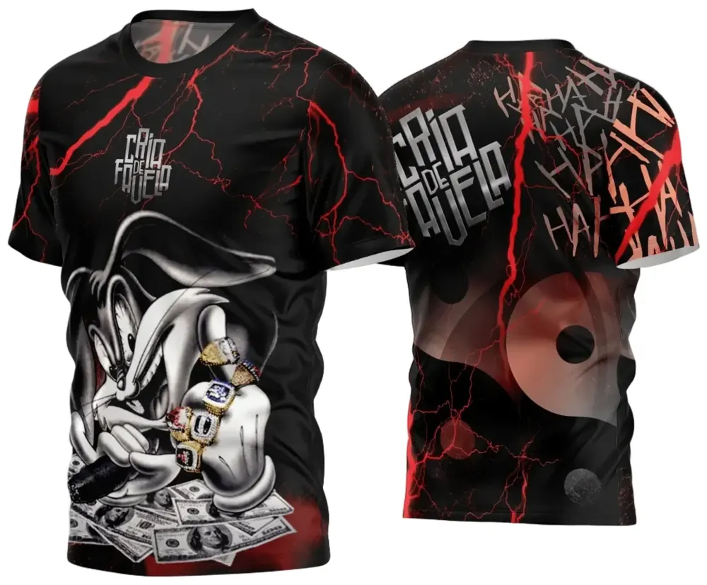 Arte Estampa Camisa Quebrada 2024 Modelo 41