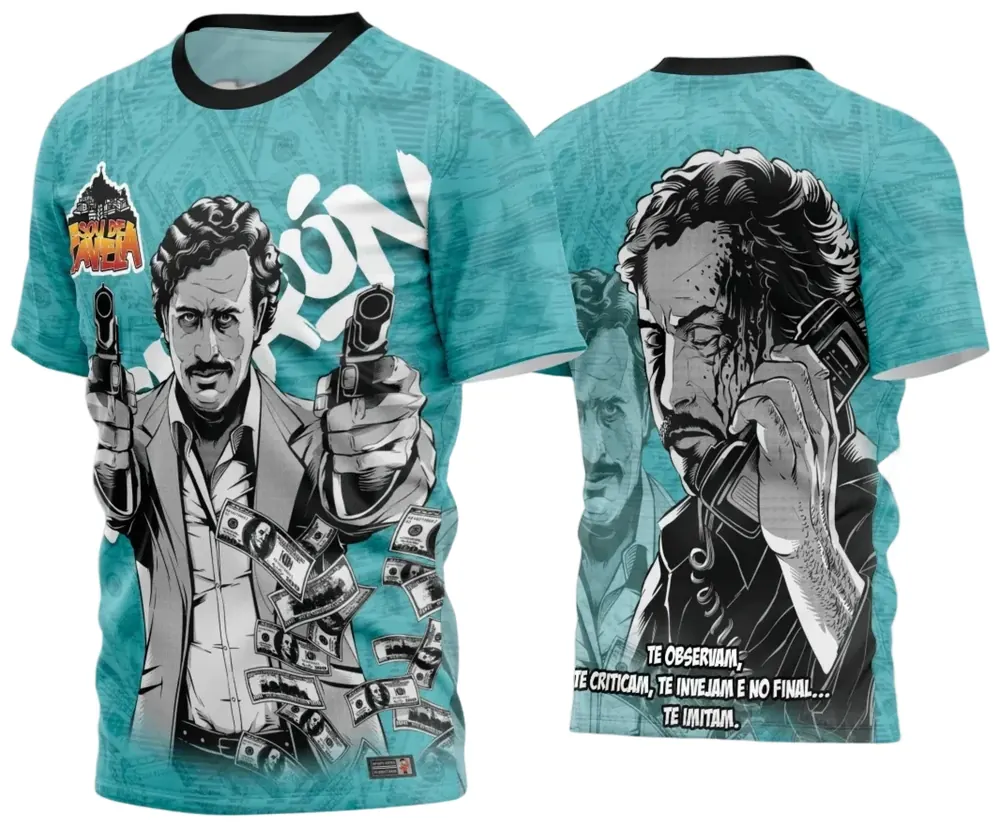 Arte Estampa Camisa Quebrada 2024 Modelo 37