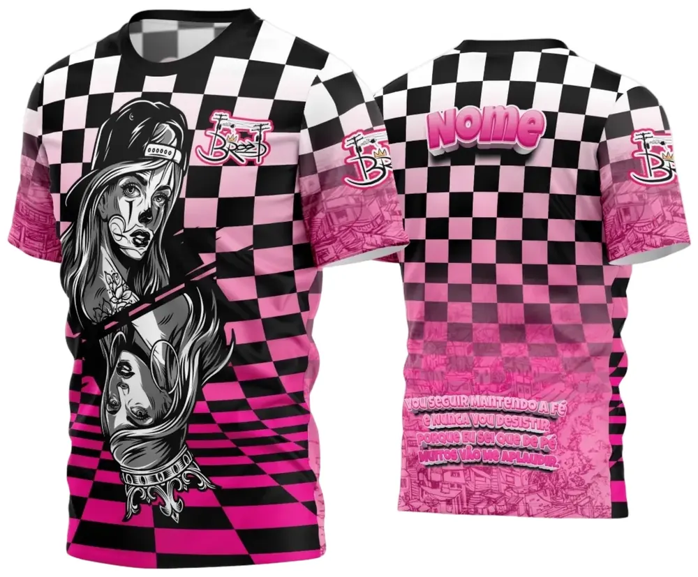 Arte Estampa Camisa Quebrada 2024 Modelo 34