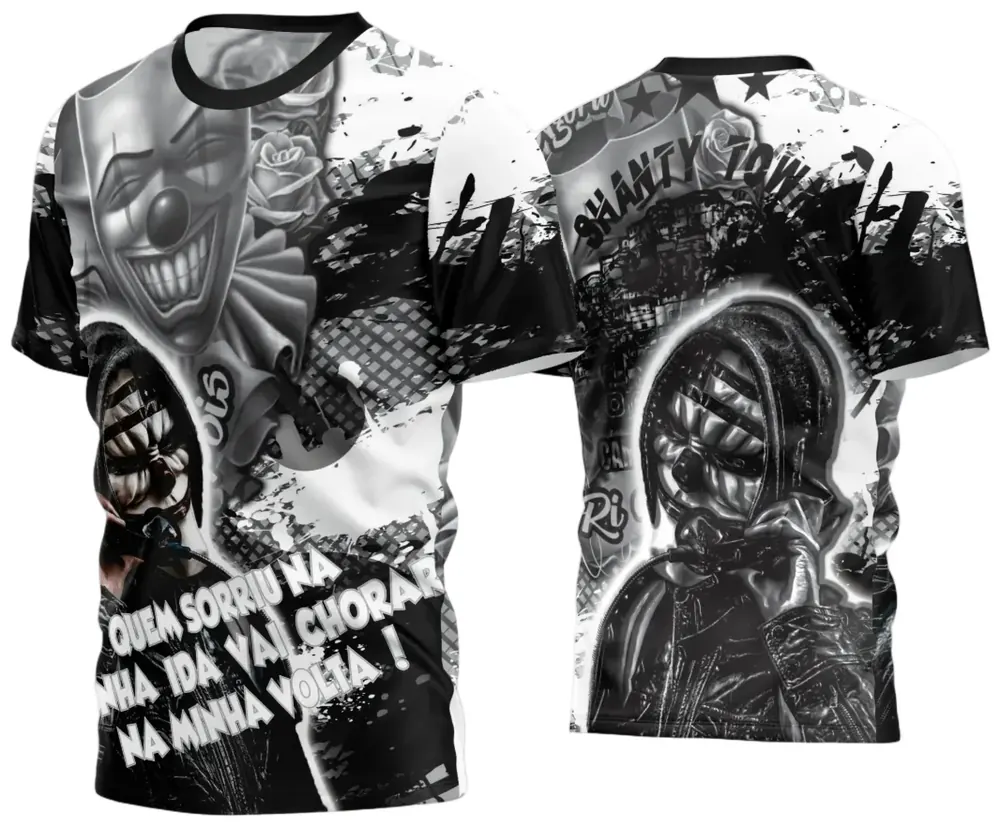 Arte Estampa Camisa Quebrada 2024 Modelo 32