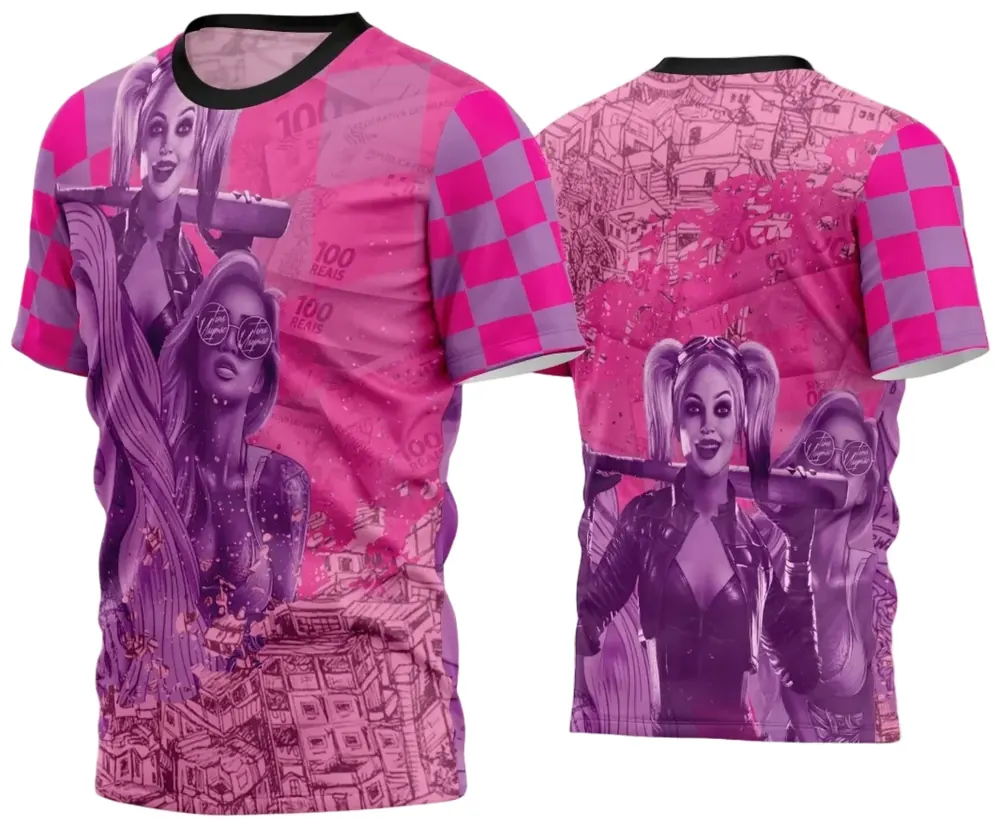 Arte Estampa Camisa Quebrada 2024 Modelo 25