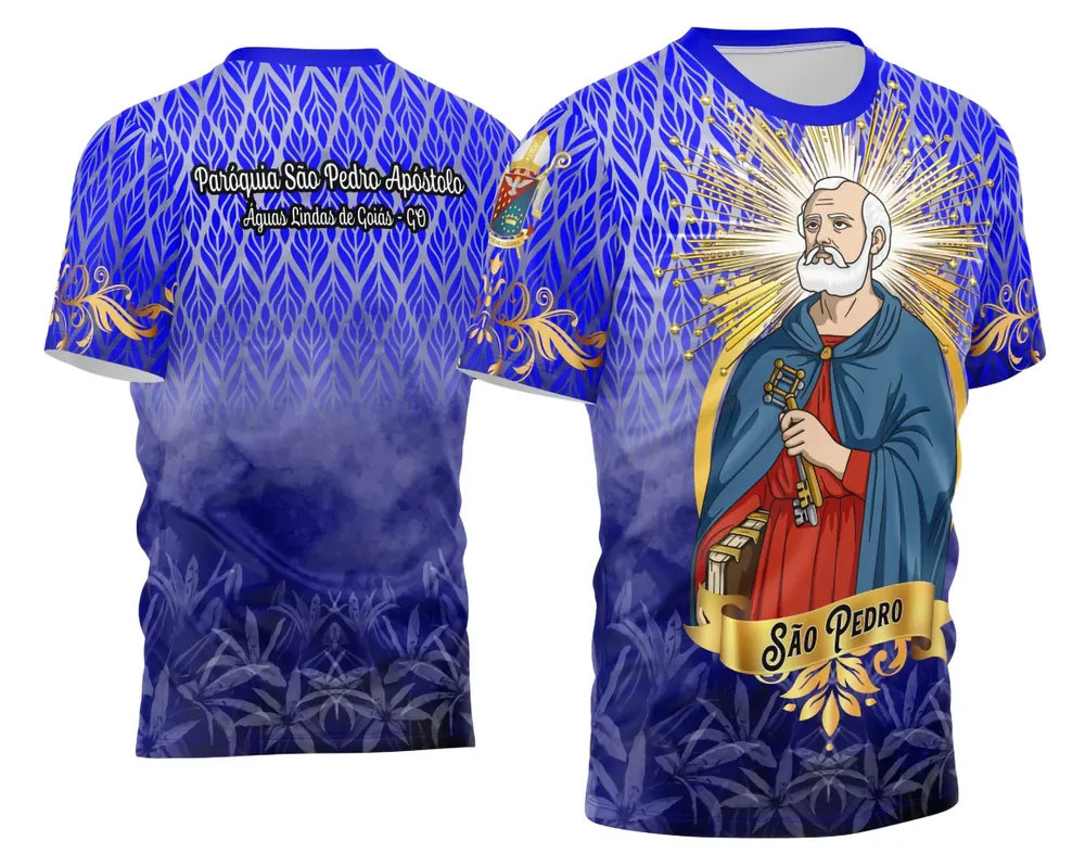 Camisa Religiosa 2026 - São Pedro Protetor