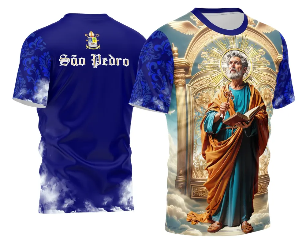 Camisa Devocional 2026 - São Pedro Modelo 02