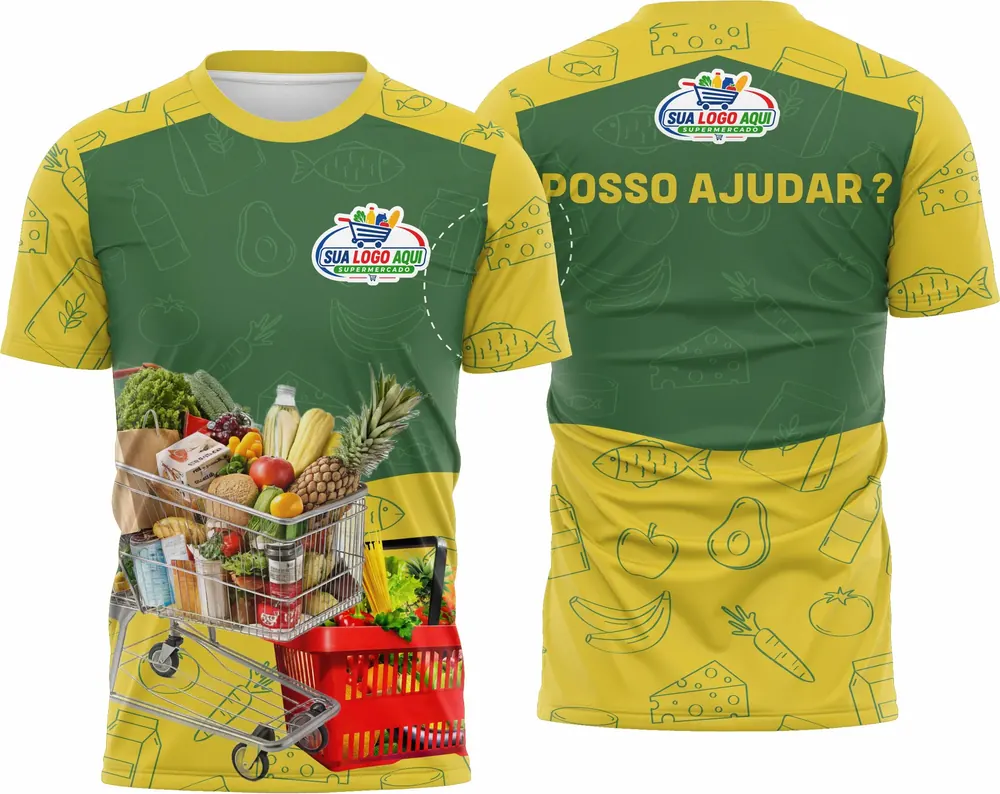 Camisa de Supermercado Modelo 01