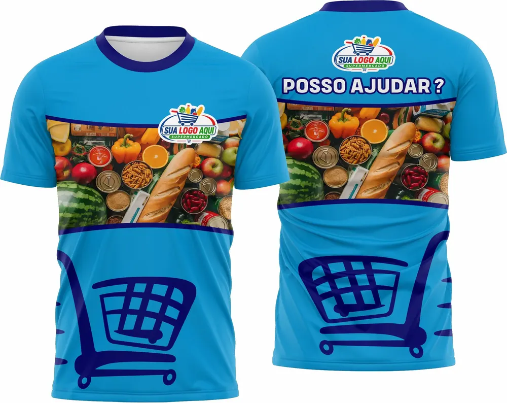 Camisa de Supermercado Modelo 02