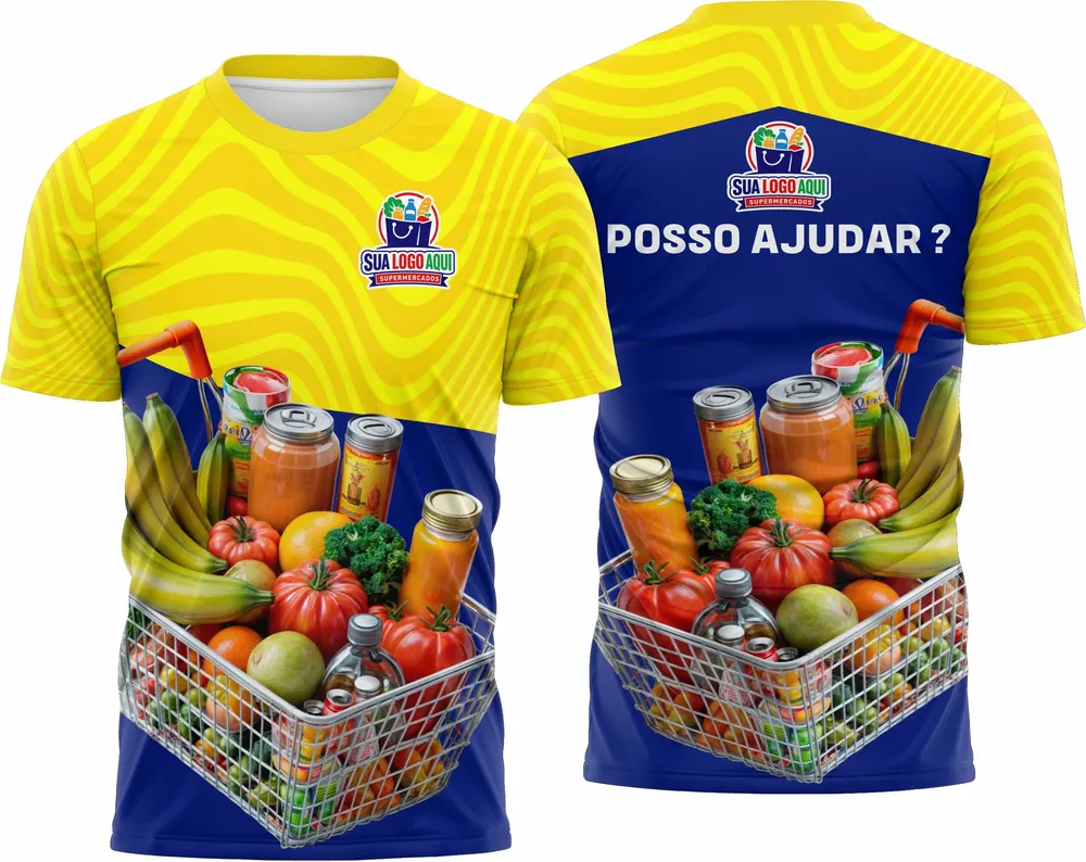 Camisa de Supermercado Modelo 08
