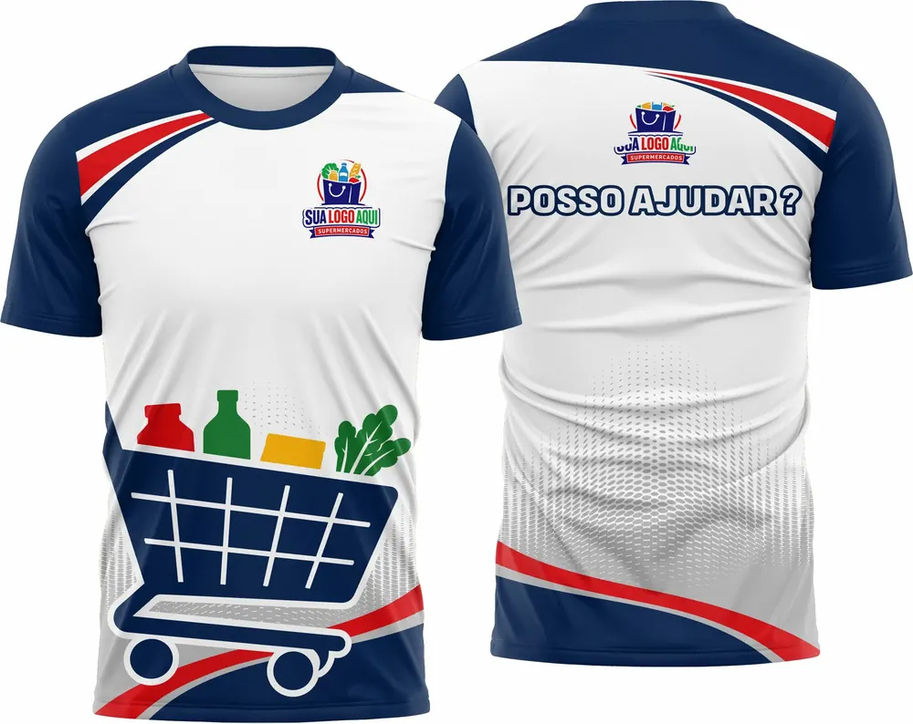 Camisa de Supermercado Modelo 09