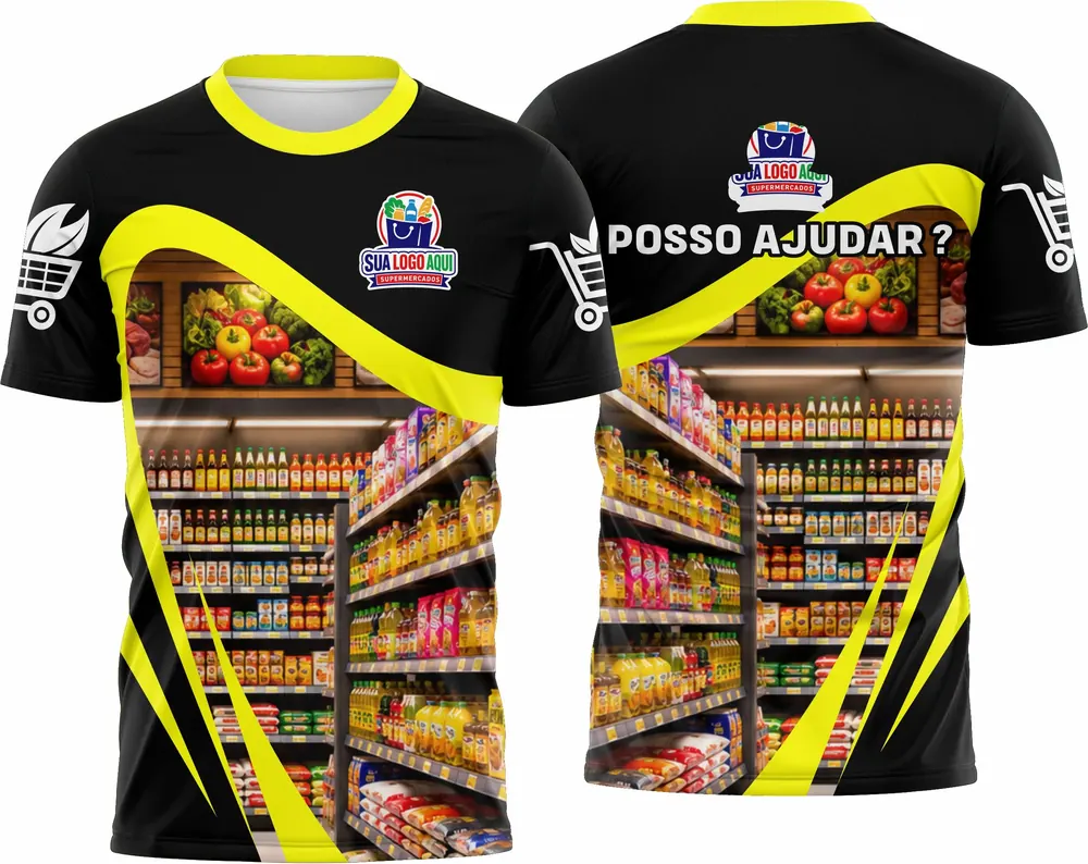 Camisa de Supermercado Modelo 11