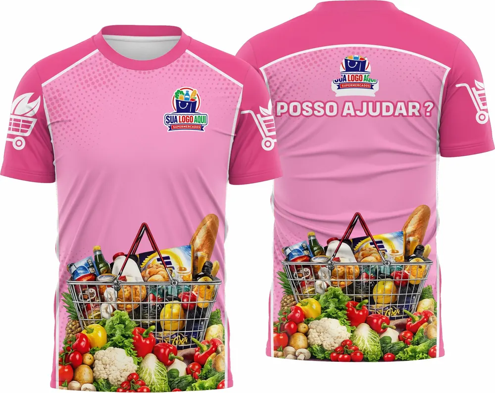 Camisa de Supermercado Modelo 12