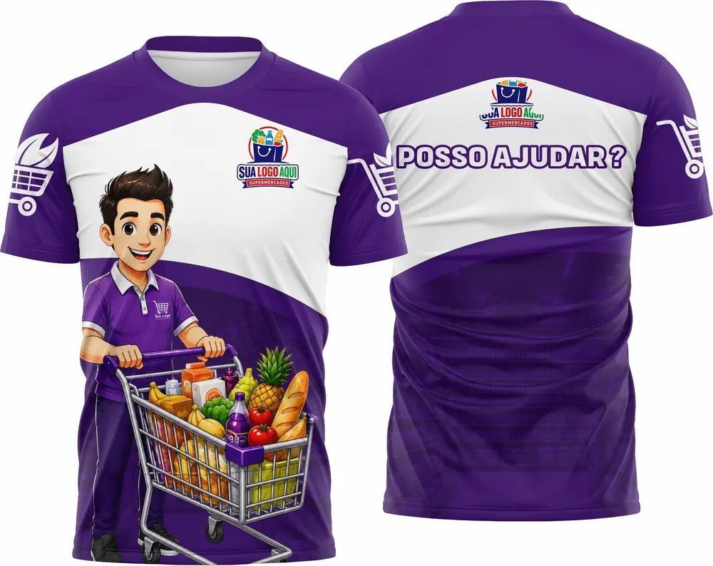 Camisa de Supermercado Modelo 13