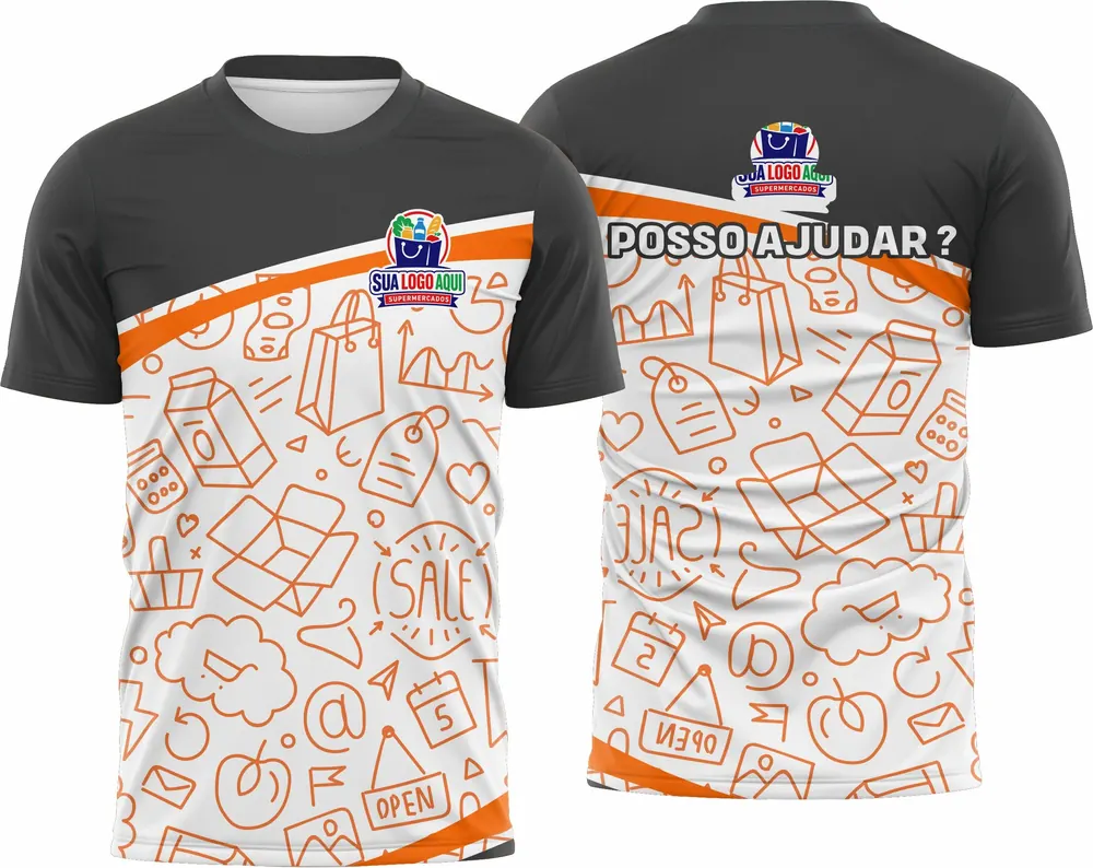 Camisa de Supermercado Modelo 28