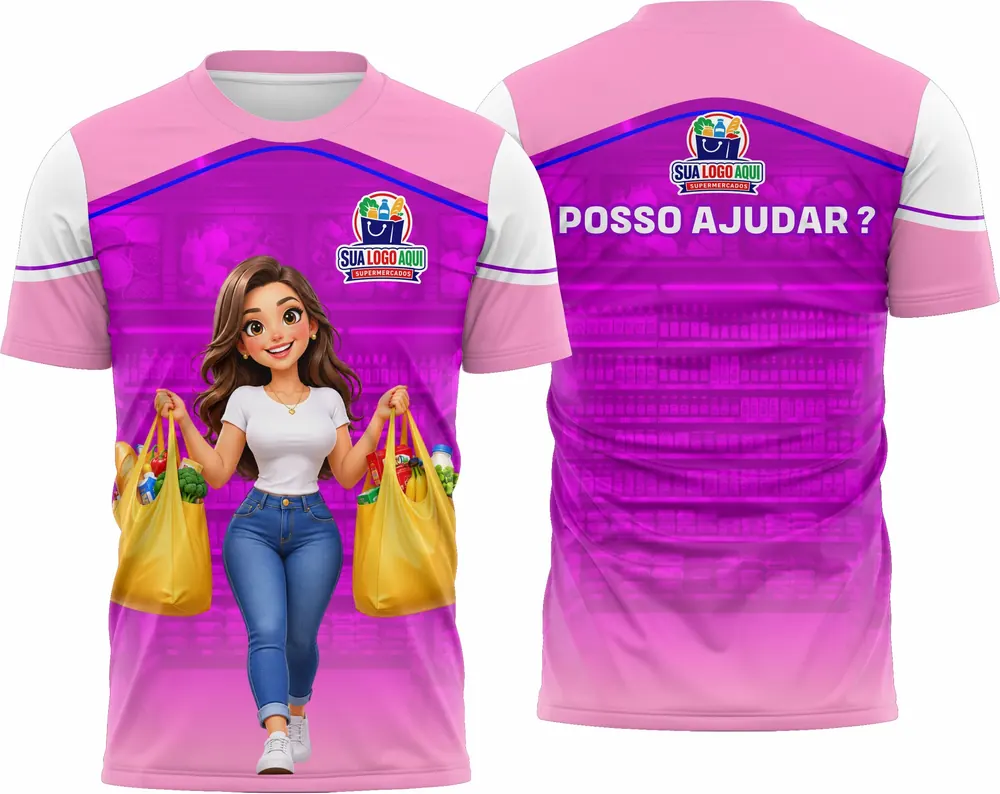 Camisa de Supermercado Modelo 35