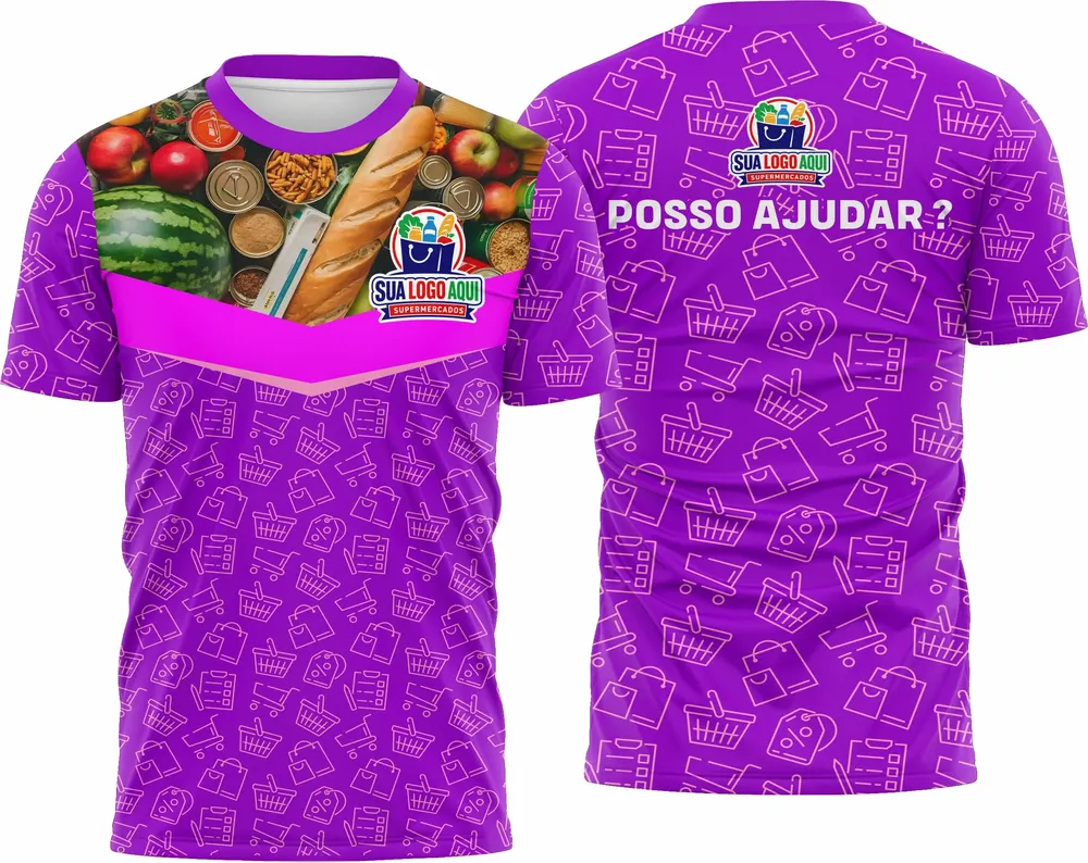 Camisa de Supermercado Modelo 44