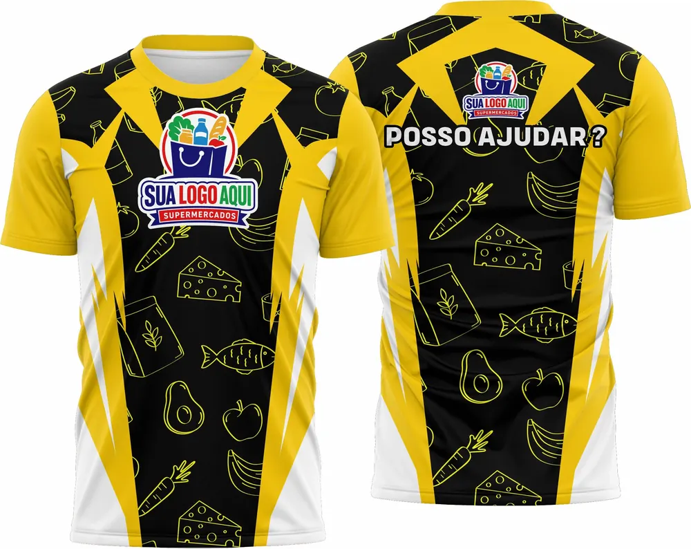Camisa de Supermercado Modelo 46