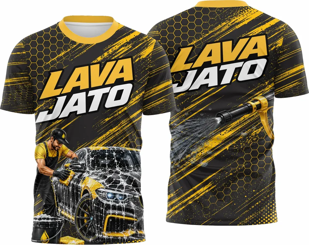 Camisa Gráfica Car Wash