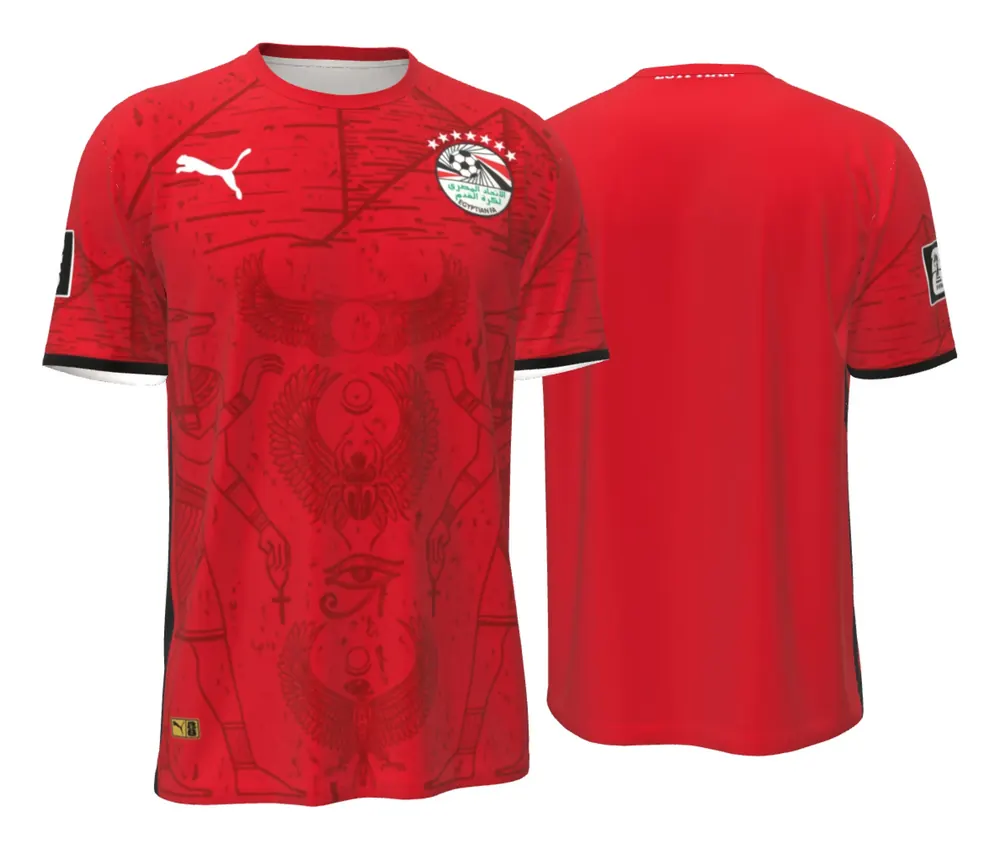 Camisa Gráfica Uniforme Conceito Egito 2026