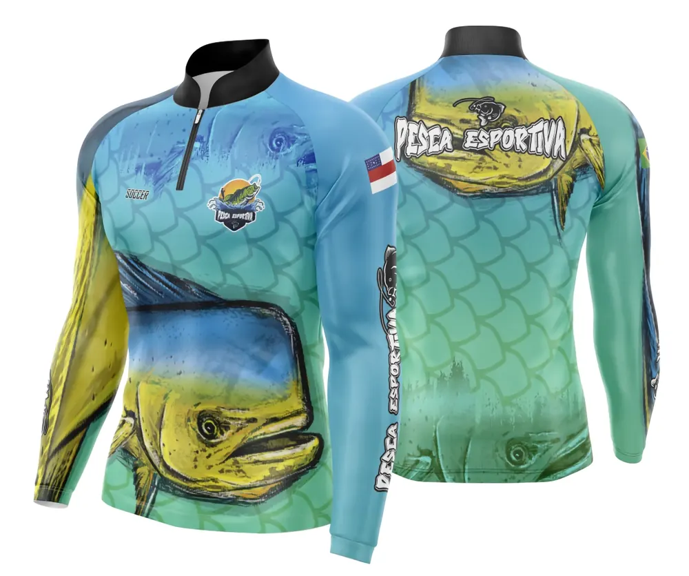 Camisa De Pesca Esportiva Modelo 13