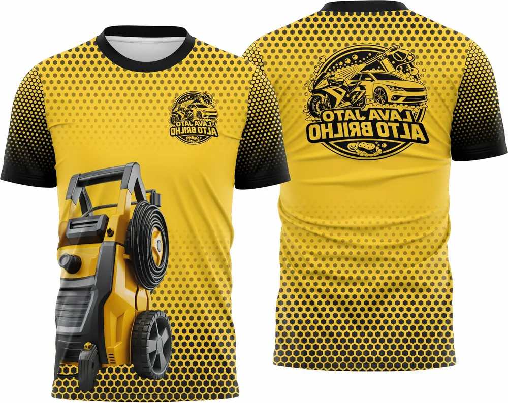 Camisa Uniforme de Lava Jato