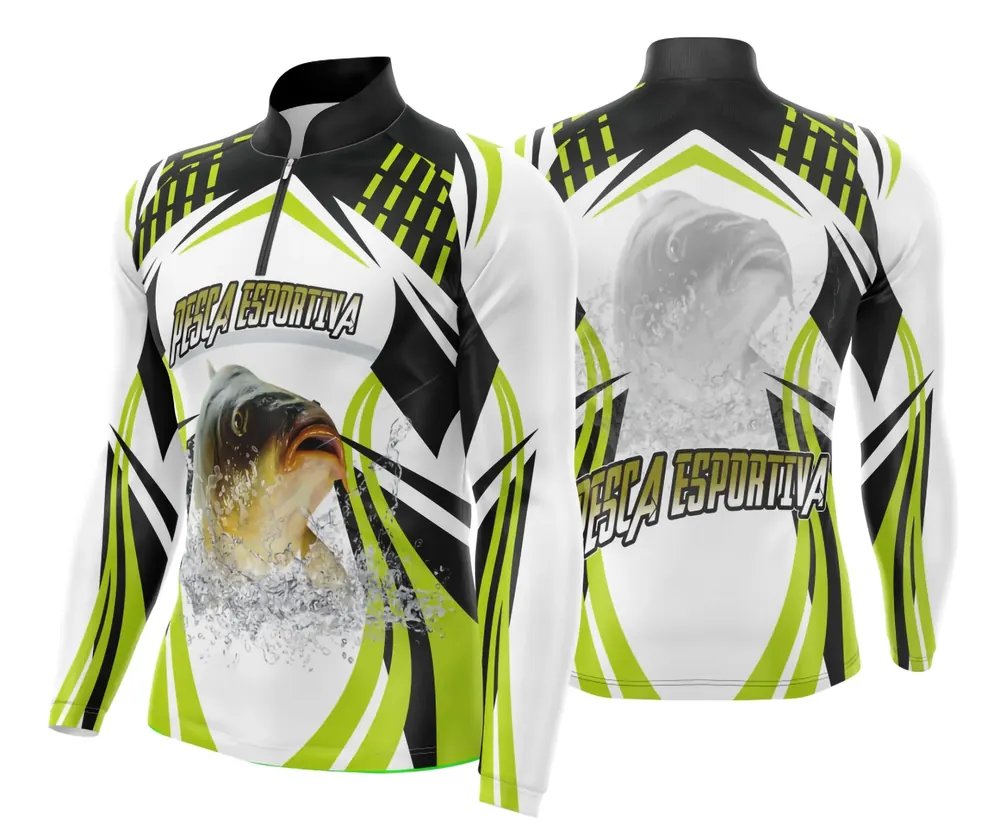 Camisa De Pesca Esportiva Modelo 65