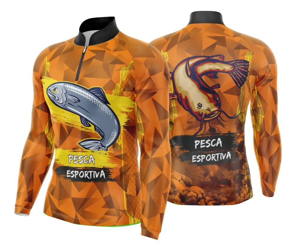 Camisa De Pesca Esportiva Modelo 47