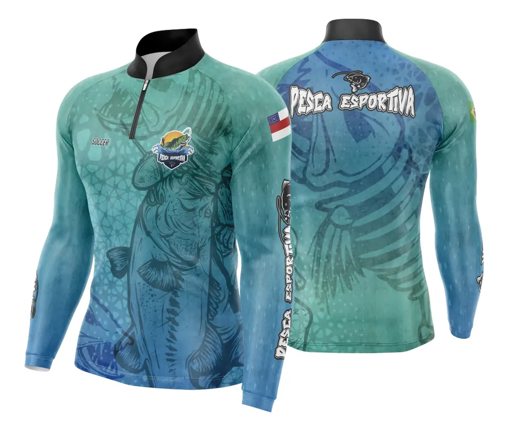 Camisa De Pesca Esportiva Modelo 05