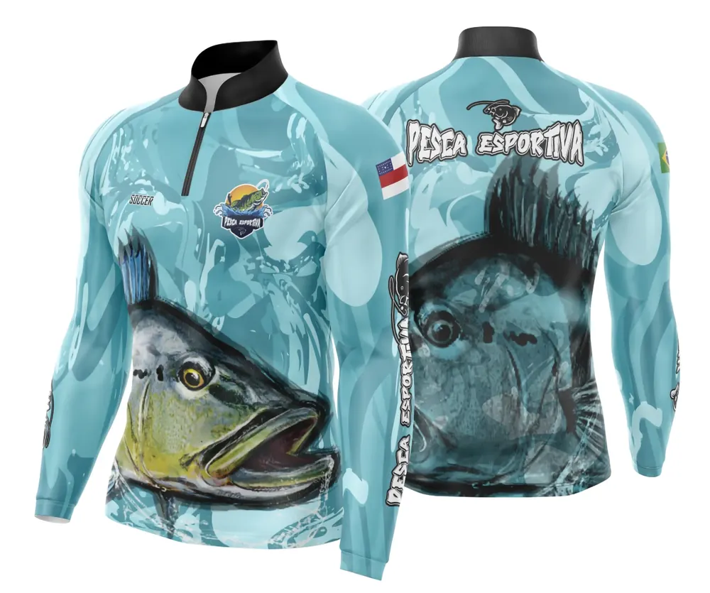 Camisa De Pesca Esportiva Modelo 37