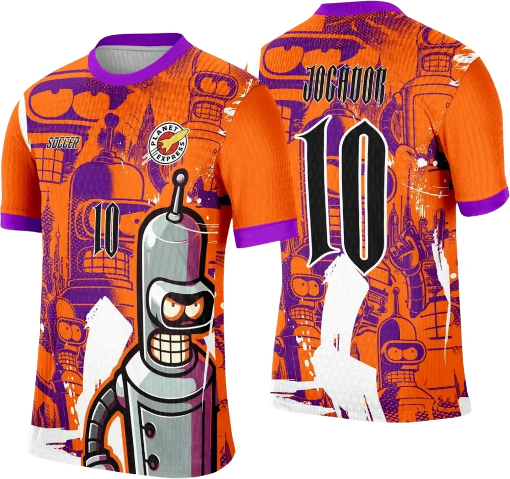 Arte Template Camisa Interclasse Bender Rodriguez - 0064