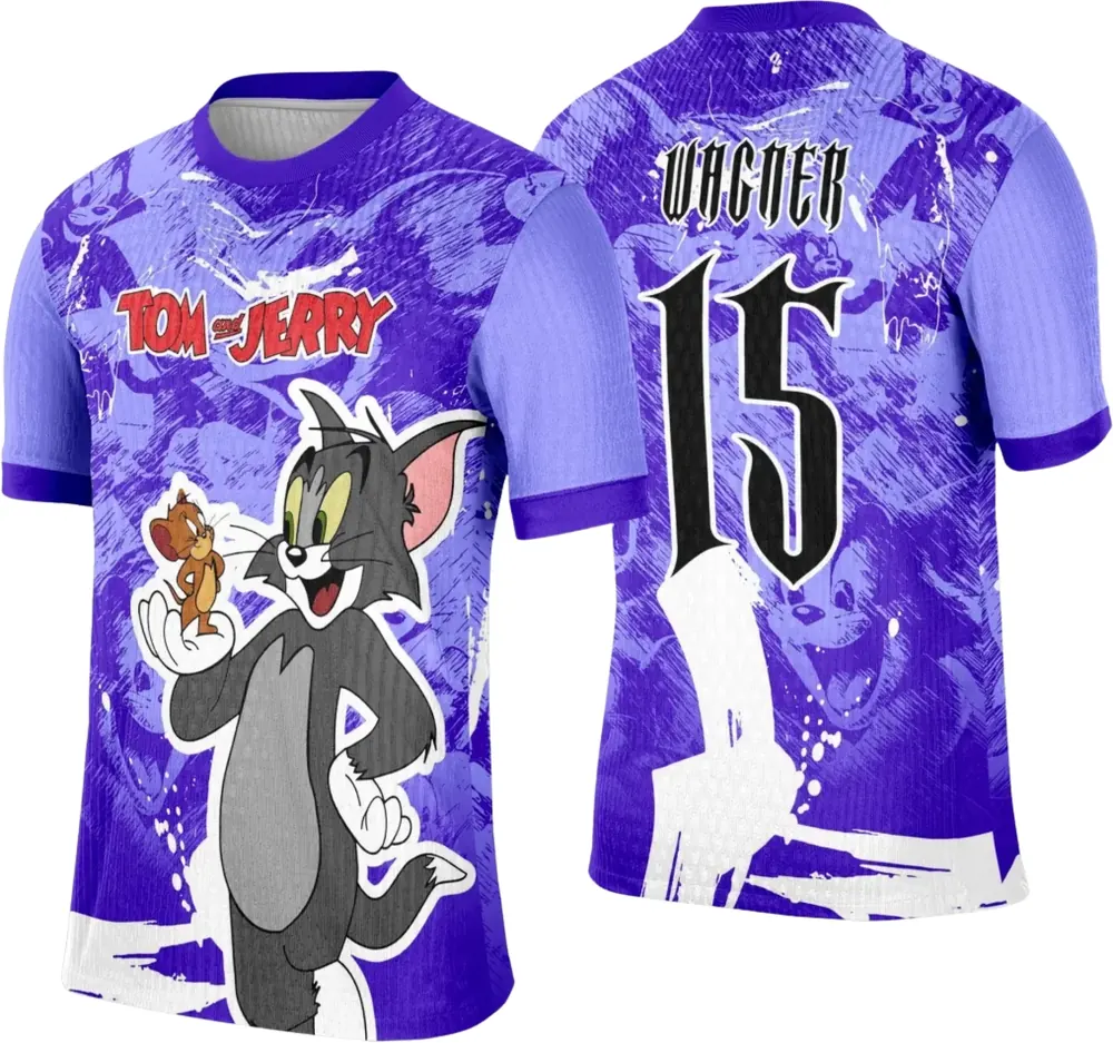 Arte Template Camisa Interclasse Tom e Jerry - 0024