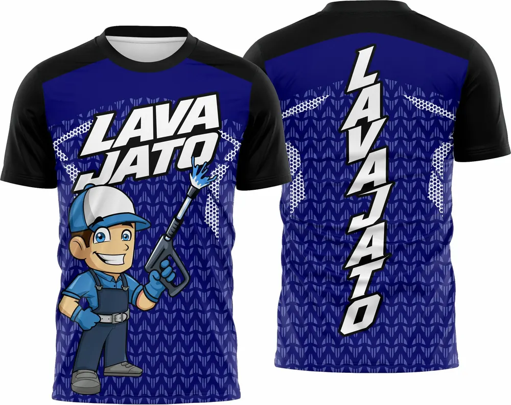 Camisa Uniforme Equipe Car Wash